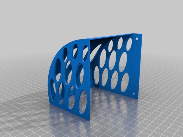 塑料盖盘子收纳器3D打印模型