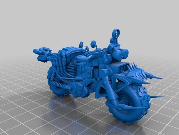 暴力摩托3D打印模型