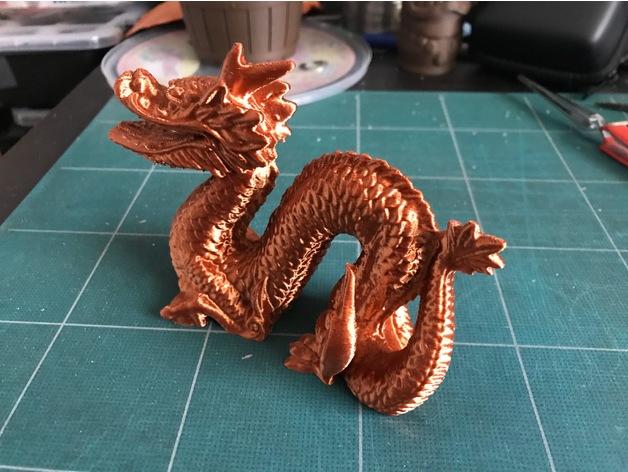 中国龙3D打印模型