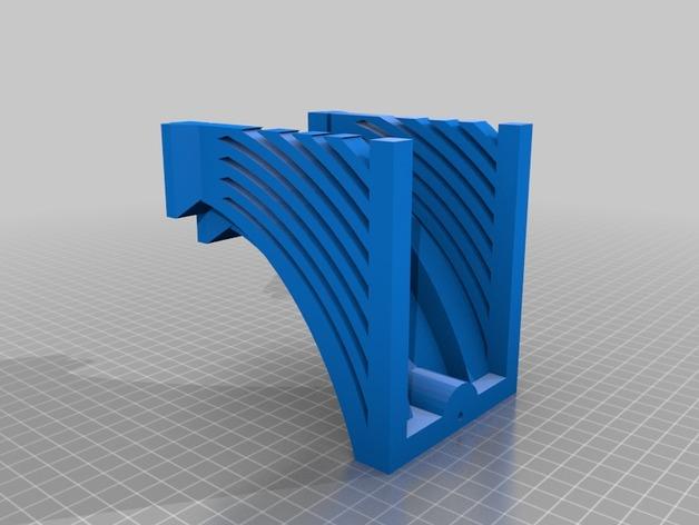LED桥架3D打印模型