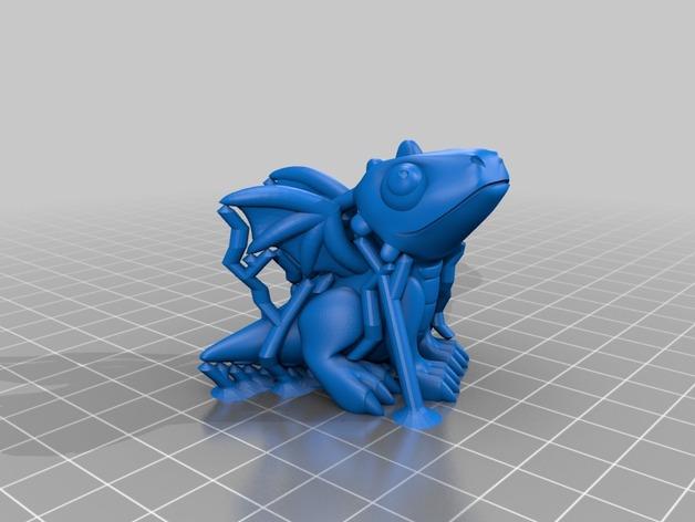 小飞龙3D打印模型