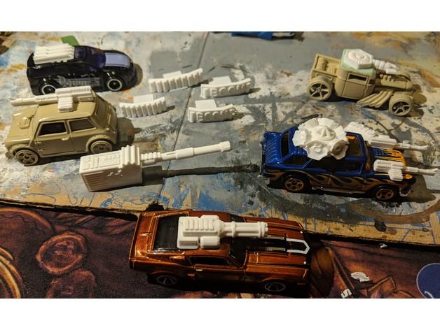 玩具车武器装置3D打印模型