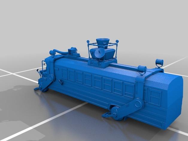 战争公车（堡垒之夜）3D打印模型