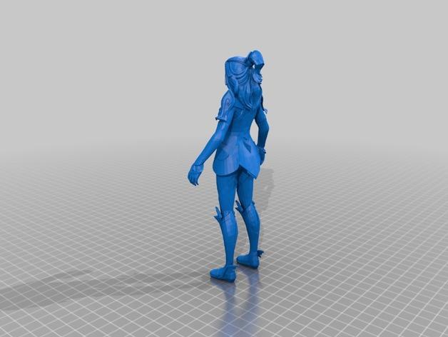 勇气皮肤（堡垒之夜）3D打印模型