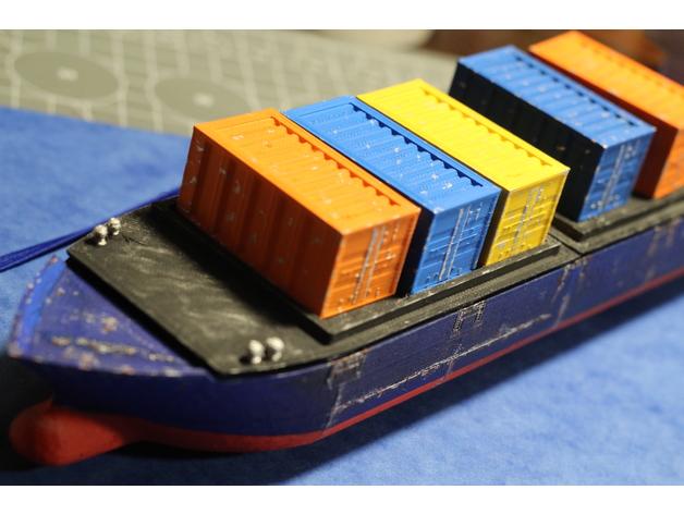 货船3D打印模型