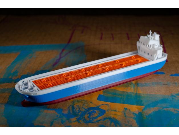 货船3D打印模型