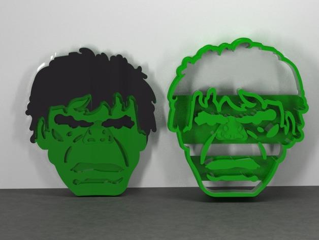 绿巨人饼干模具3D打印模型
