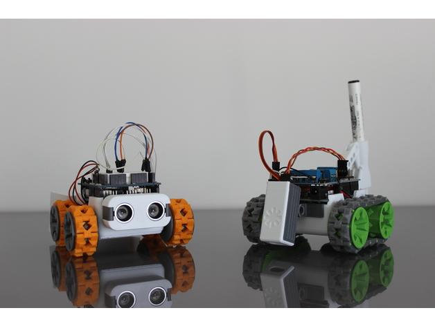 模块化机器人3D打印模型