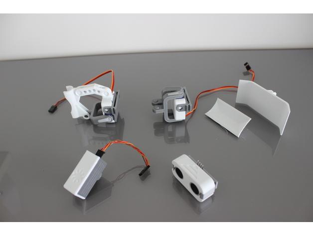 模块化机器人3D打印模型