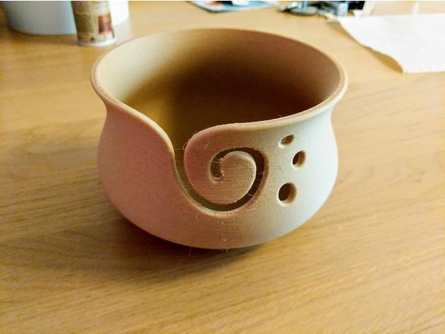 针织碗3D打印模型