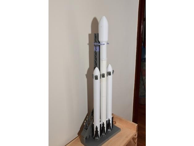 SpaceX 火箭3D打印模型