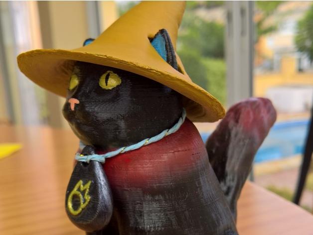 巫猫3D打印模型