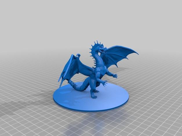 绿龙3D打印模型