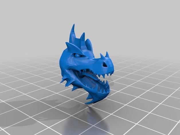 绿龙3D打印模型