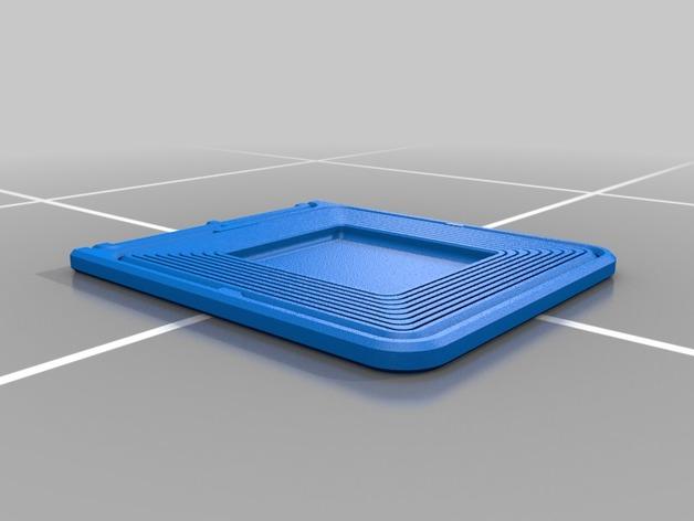 可折叠果篮3D打印模型