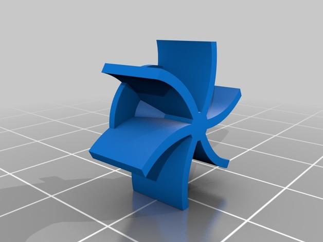 功能性微型水泵3D打印模型