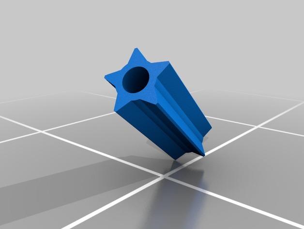 几何形状旋转模型3D打印模型