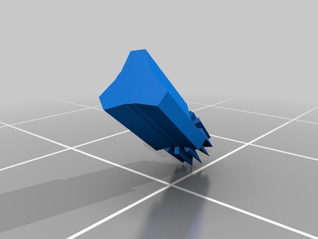 几何形状旋转模型3D打印模型