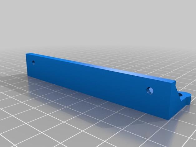 简易壁挂式刀架3D打印模型