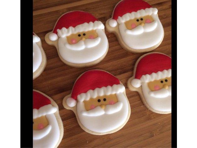圣诞节曲奇饼干模具3D打印模型