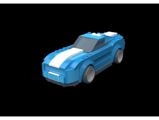 乐高福特汽车模型3D打印模型