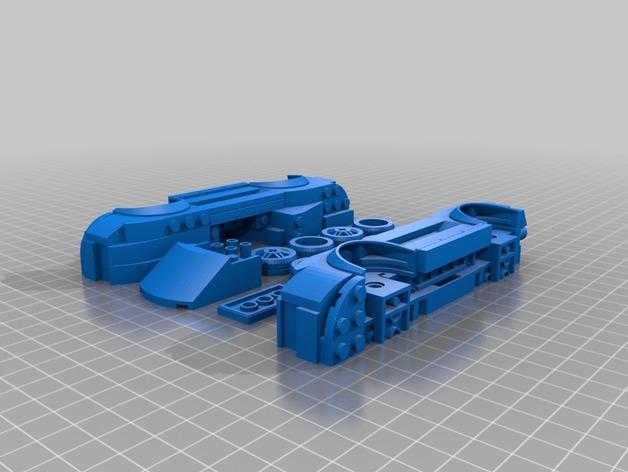 乐高福特汽车模型3D打印模型