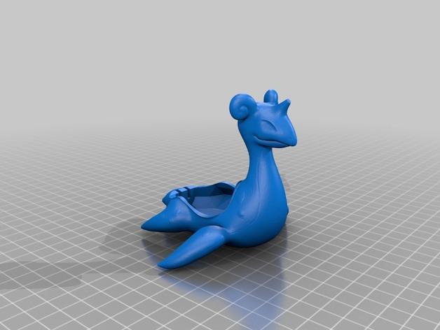 神奇宝贝乘龙3D打印模型