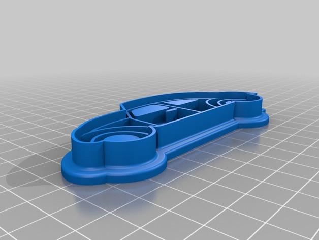 甲壳虫汽车饼干模具3D打印模型