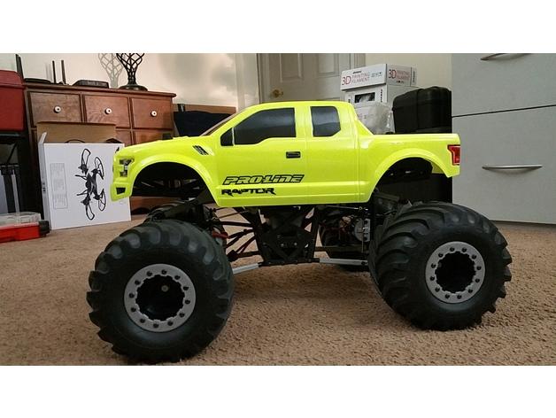 怪物卡车3D打印模型