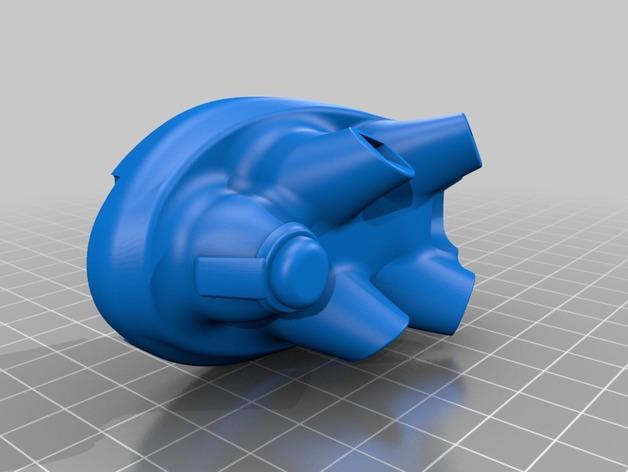 星际战甲枪模型3D打印模型