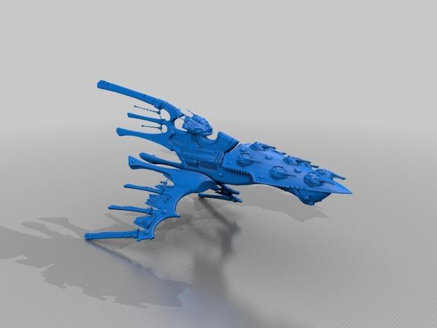 海盗飞船3D打印模型
