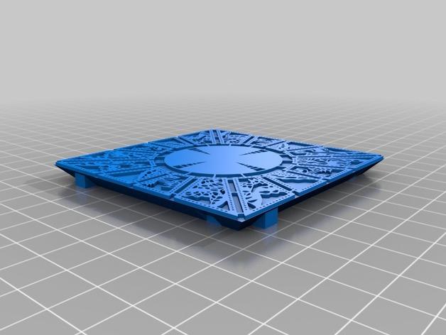 3d打印拼图盒子3D打印模型