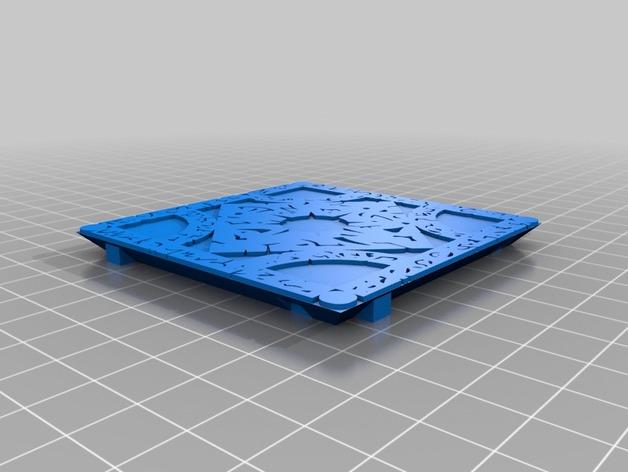 3d打印拼图盒子3D打印模型