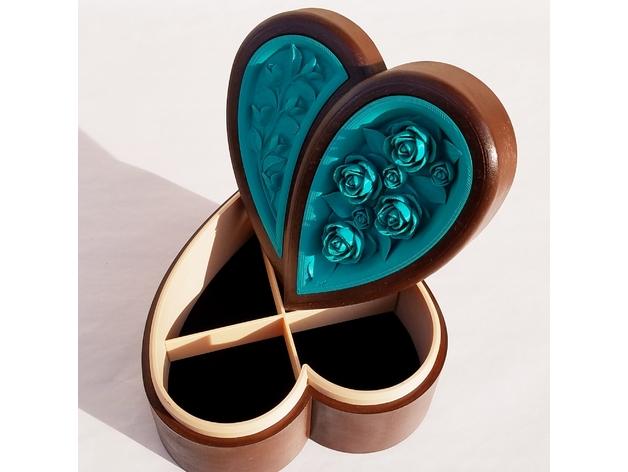 古典珠宝盒3D打印模型