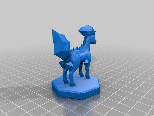 口袋妖怪国际象棋3D打印模型