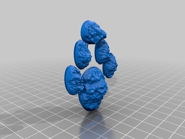 漫威复仇者联盟3灭霸无限手套3D打印模型