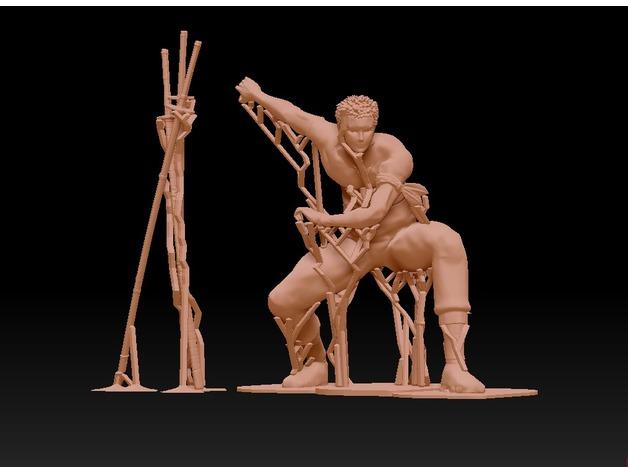 海贼王索隆手办3D打印模型
