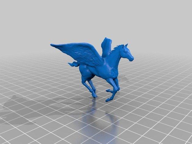 飞马模型3D打印模型