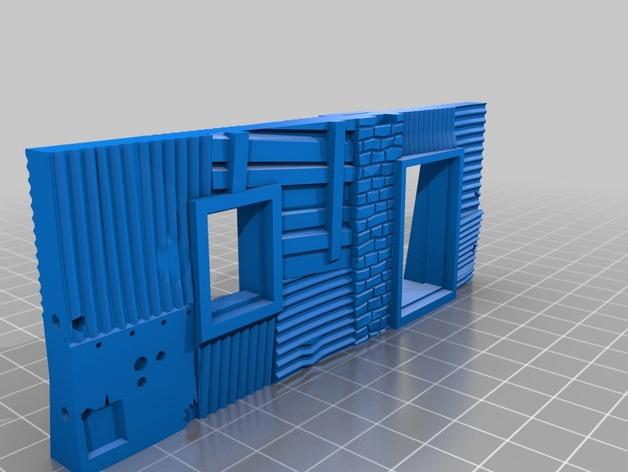 棚屋模型3D打印模型