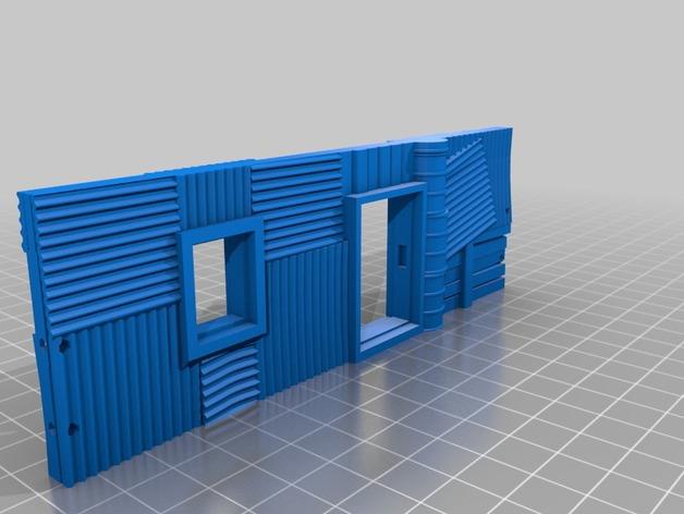 棚屋模型3D打印模型