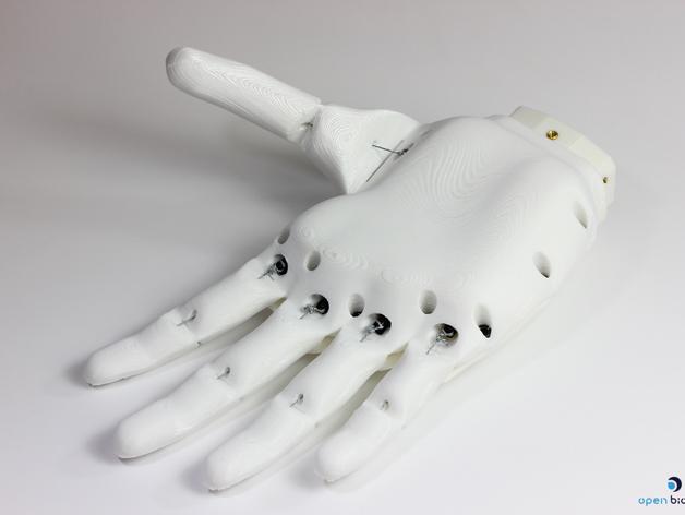 机器人之手3D打印模型