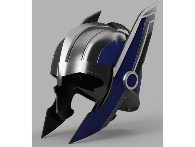 漫威复仇者联盟雷神头盔3D打印模型
