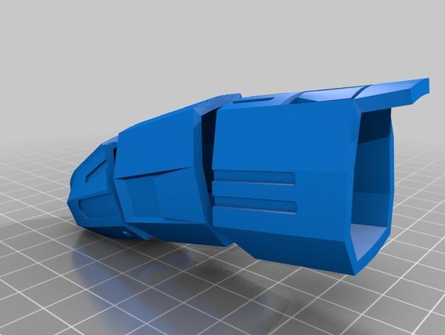 复仇者联盟4钢铁侠打造纳米无限手套3D打印模型