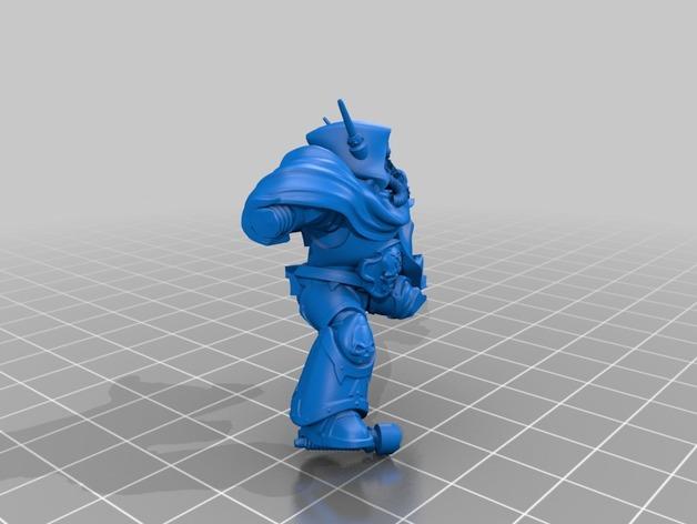 Chaos Lord Disco模型3D打印模型
