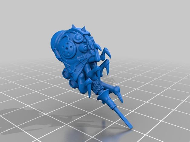 Chaos Lord Disco模型3D打印模型