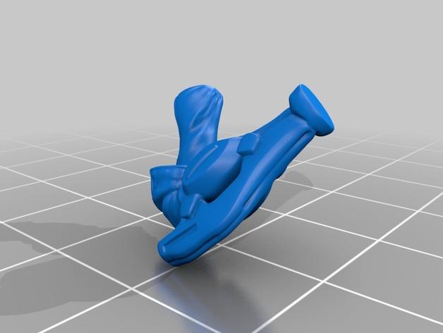 守望先锋猎空手办模型3D打印模型