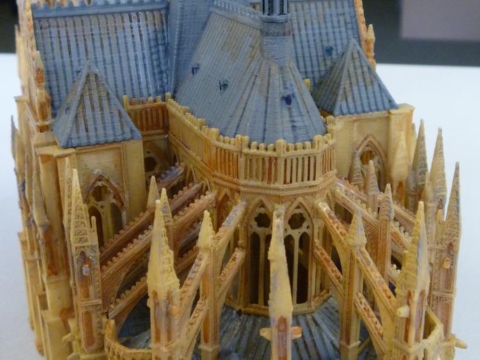 巨大的城堡23D打印模型