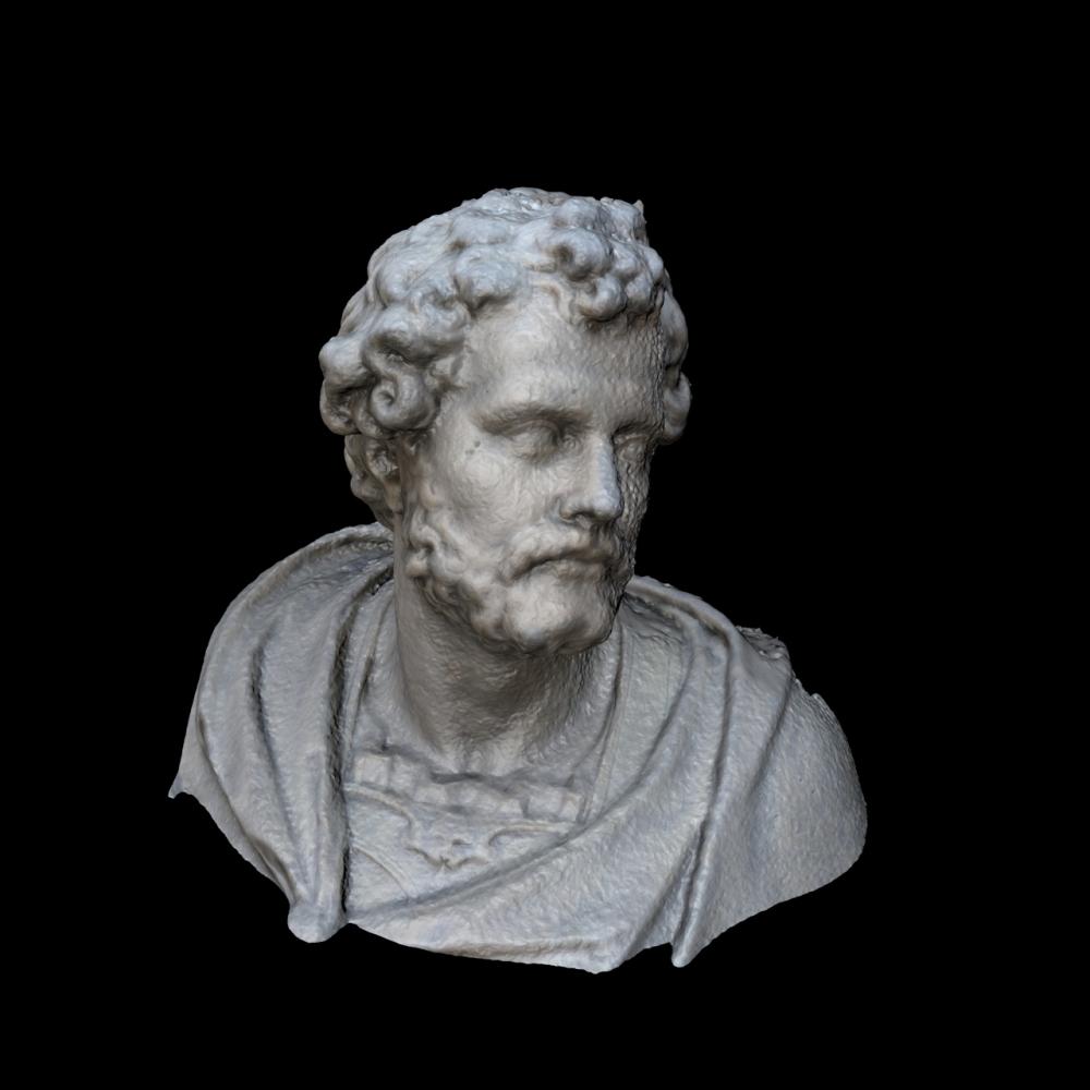 罗马经典雕塑头像3D打印模型