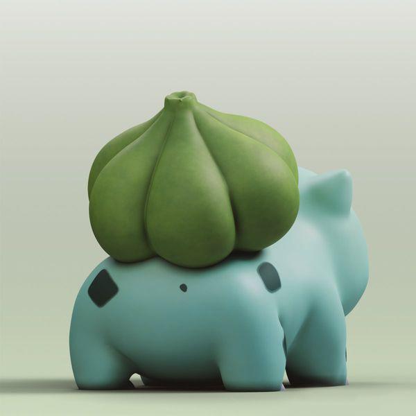 妙蛙种子 神奇宝贝3D打印模型
