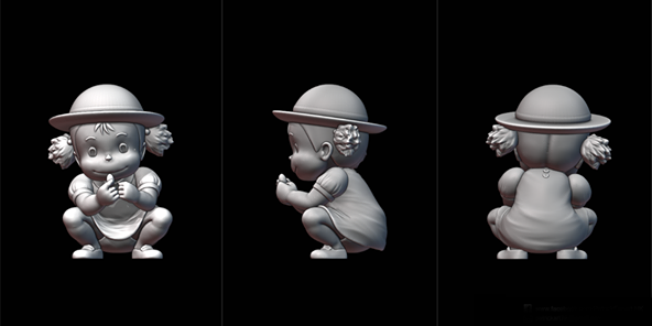 龙猫-小梅3D打印模型